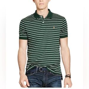 Polo Ralph Lauren Men’s Pima Cotton Green/White Stripe Size XXL